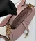 Сумка Dior Saddle с ремнем розовый