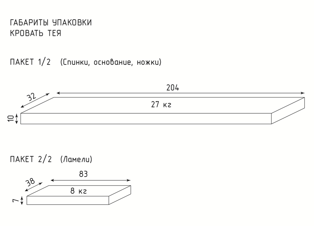 Кровать Форвард КМД 37 ТЕЯ 160 белый