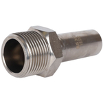 ROMMER Вставка с НР 18x3/4" из нержавеющей стали прессовой