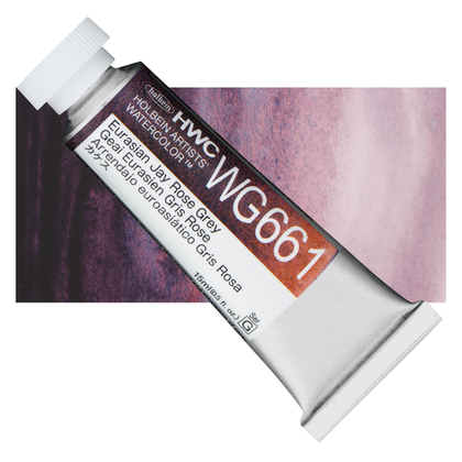 Акварель Holbein 15 мл. WG661 Eurasian Jay Rose Grey