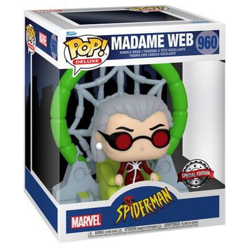 Фигурка Funko POP! Deluxe Bobble Marvel Animated Spider-Man Madame Web (Exc) (960) 58869