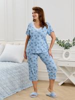 Пижама Канна-2 Виотекс ГОЛУБОЙ