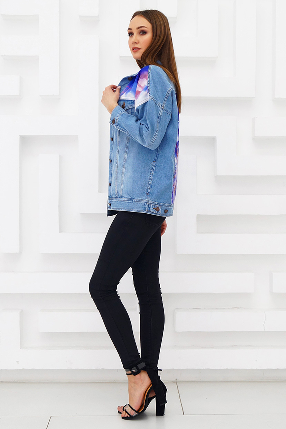 LIGVIANNI Джинсовая куртка Denim Jacket WOLF