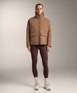 Oysho Водонепроницаемая куртка FELLEX® с утеплителем AEROGEL, светло-коричневый