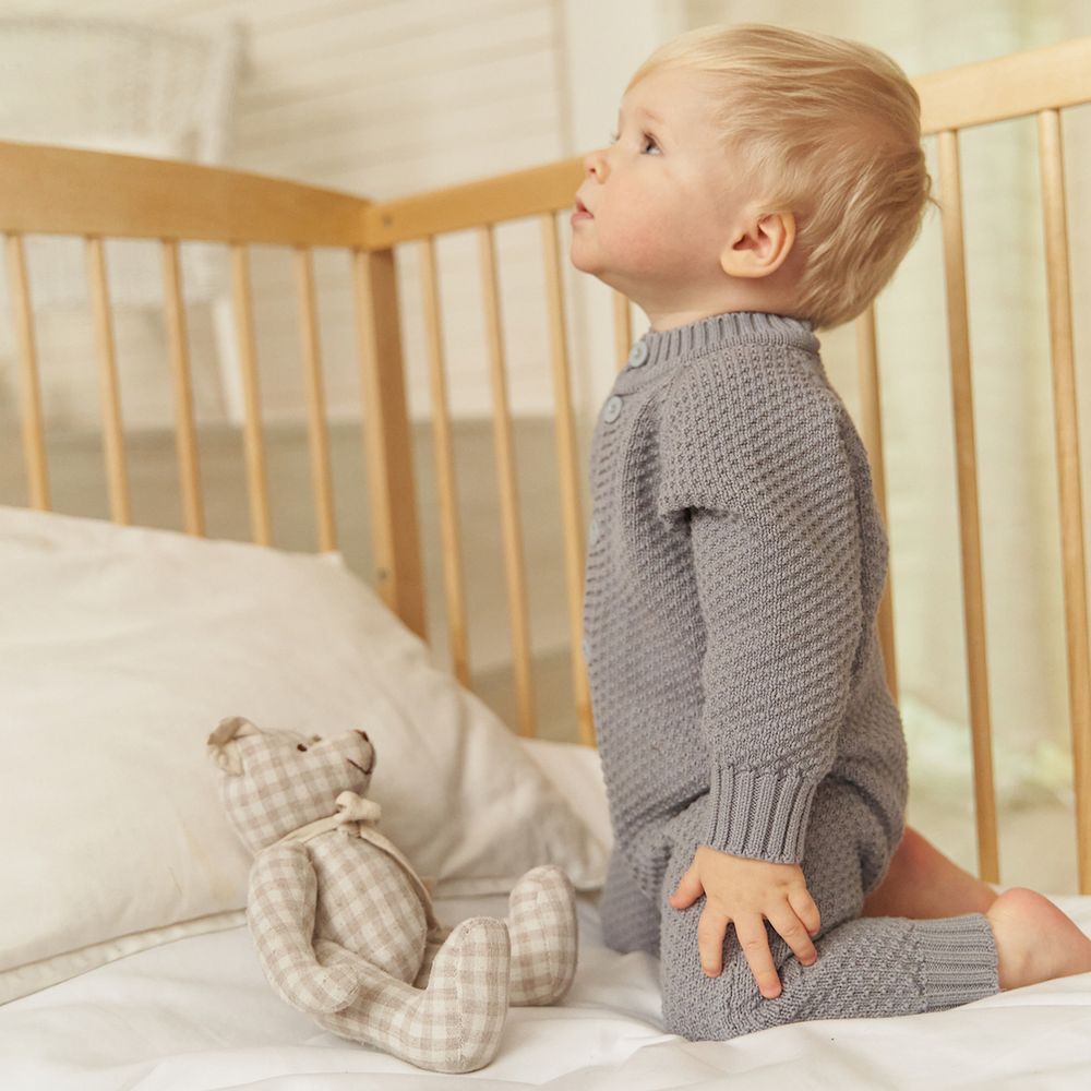 Серый комбинезон для мальчика KOGANKIDS