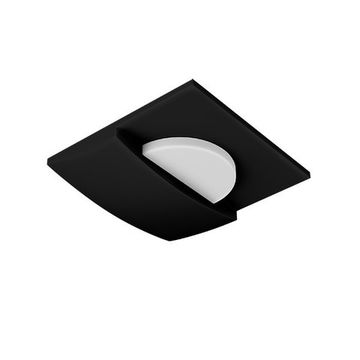 Встраиваемый светодиодный светильник 212147 черный 3000K 1W Lumina Lightstar