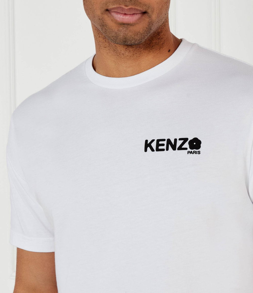 Футболка BOKE FLOWER 2.0 Kenzo - белый(FF55TS4894SG)