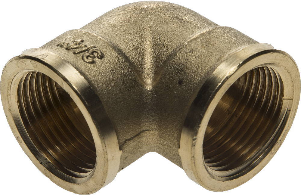 Уголок GENERAL FITTINGS латунь, г/г, 3/4″