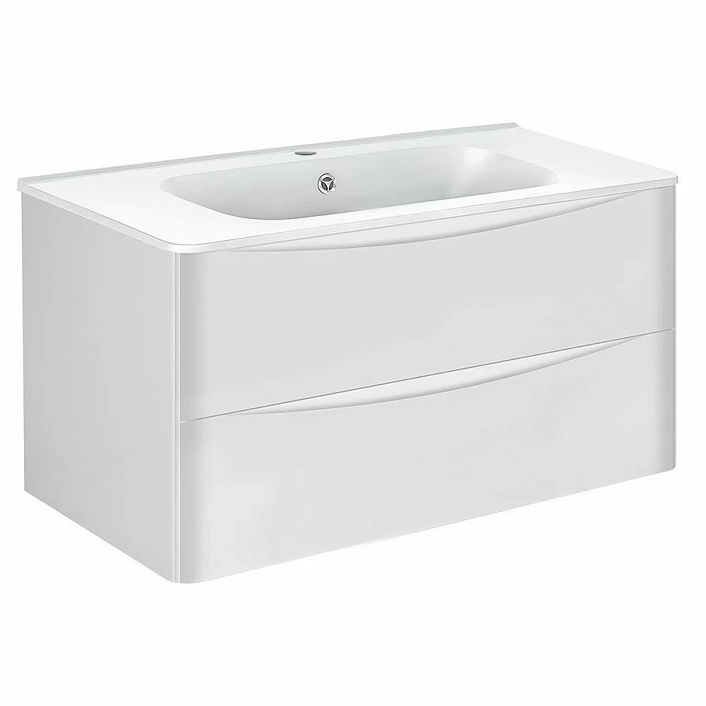 Тумба с раковиной Vincea Paola 100 белая