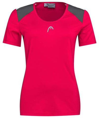 Женская теннисная футболка Head Club 22 Tech T-Shirt W - Pink