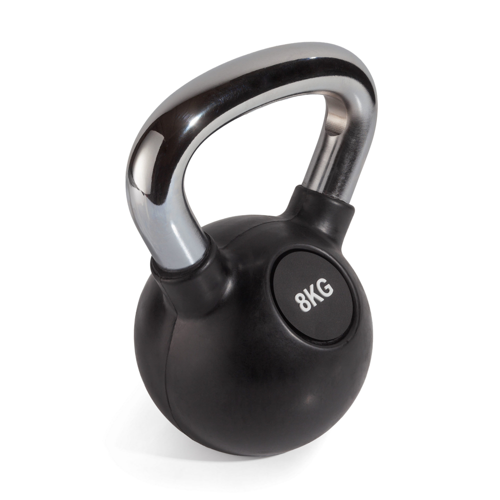 Гиря с резиновым покрытием 8 кг (модель: К-6) VictoryFit VF-KRU080