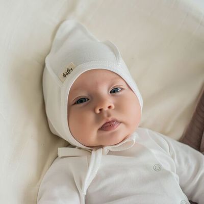 Baby hat 3-18 months - Heavy Cream