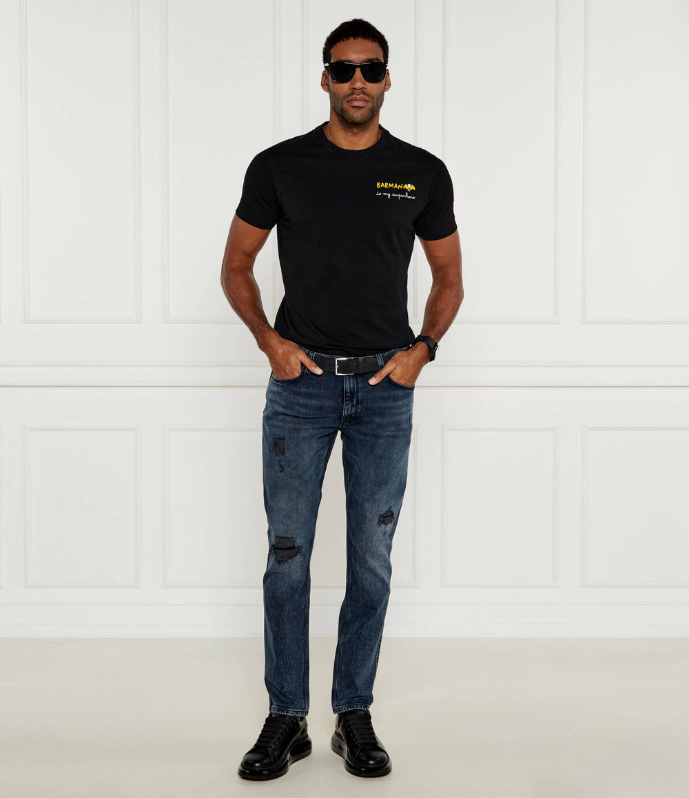 Джинсы 734 HUGO - темно-синий(50522148)