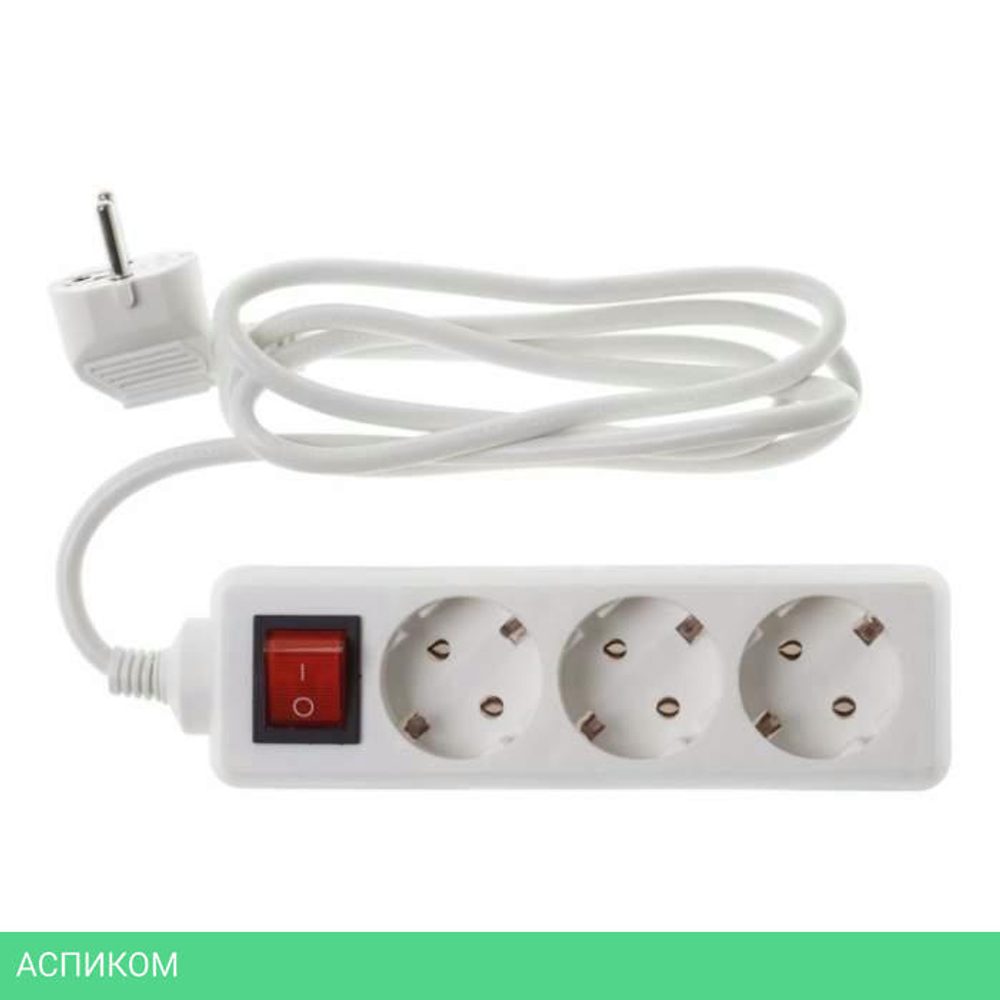 Удлинитель Buro BU-PS3.1/W