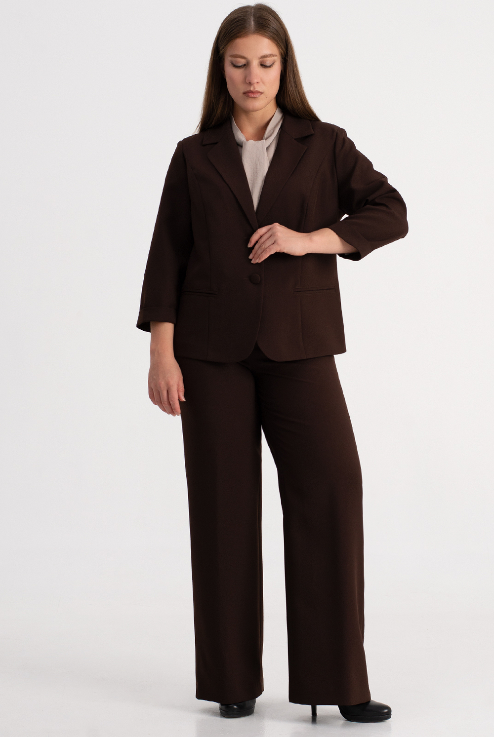 Брюки женские 02, Шоколадный #513Шок0202