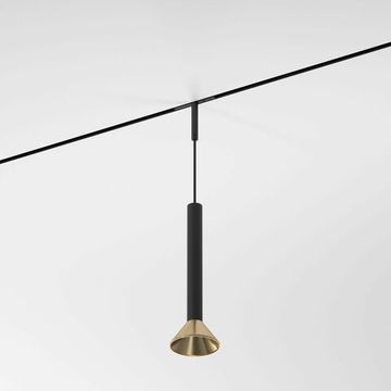 Трековый светильник 3W 3000K 85164/01 чёрный/латунь Mini Magnetic Elektrostandard