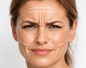 Мимические морщины — как убрать или сделать менее заметными