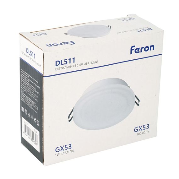 Встраиваемый светильник Feron DL511 51946