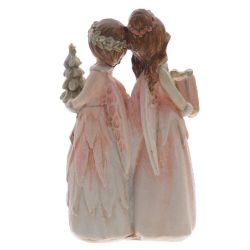 GAEM Фигурка декоративная "Феи и снеговик", L6 W5 H10 см