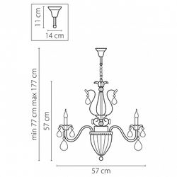 Подвесная люстра Lightstar Schon 790064