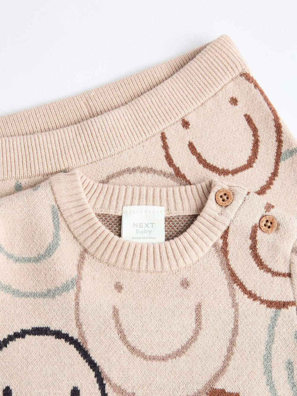 Толстовка и легинсы в комплекте для малышей Next Q96-791, Бежевый