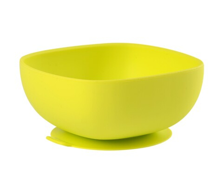 Тарелка силиконовая Beaba Silicone, 360 мл, салатовый