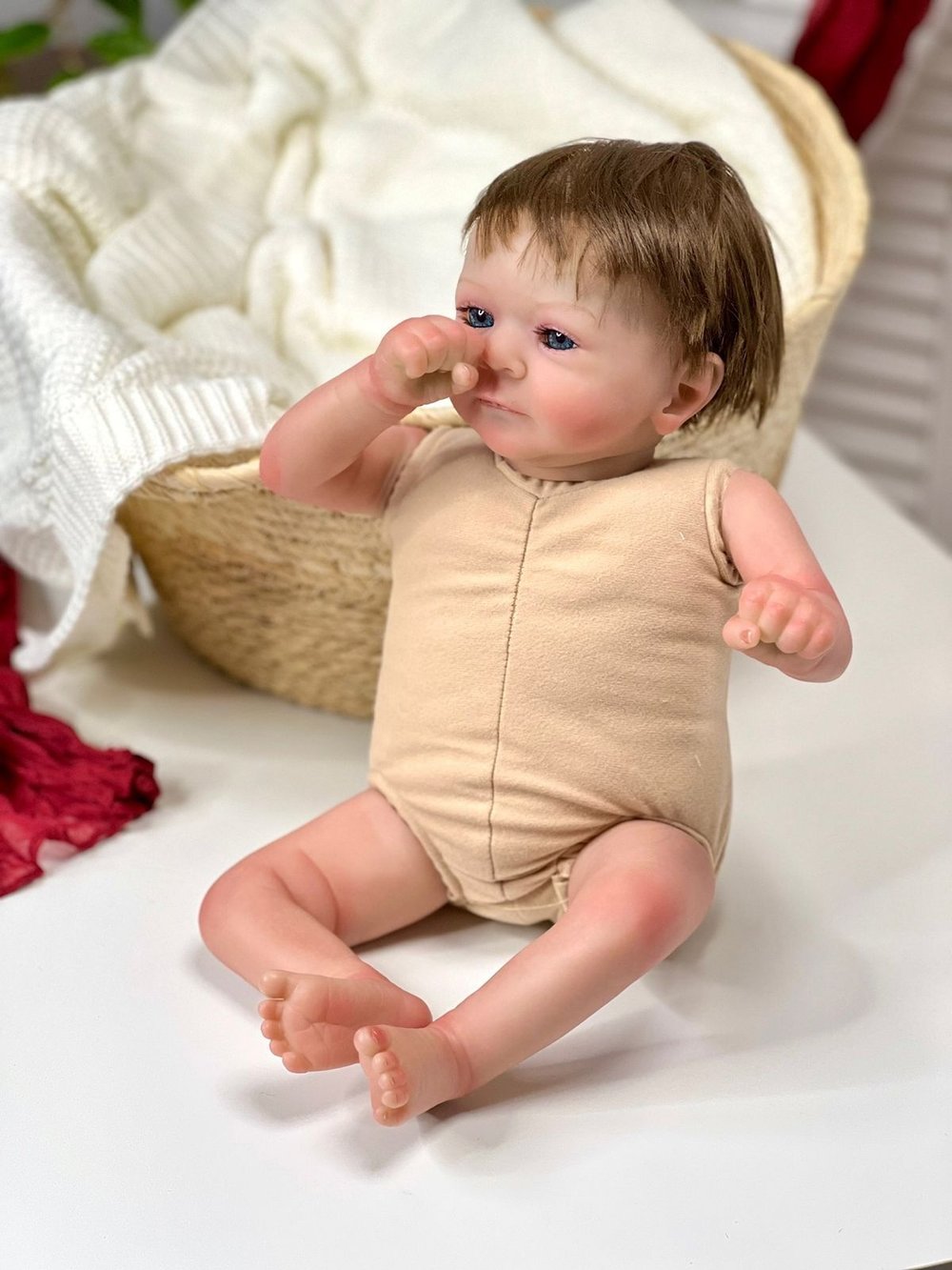 Кукла Реборн мягконабивная 48см в пакете (FA-854)