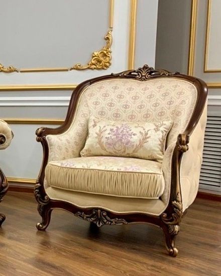 Набор мягкой мебели МОНА ЛИЗА орех