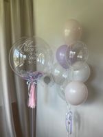 Воздушные шары на выписку девочки №8502