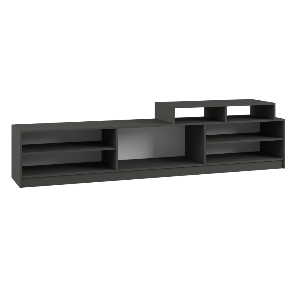 МС Мадера Гостиная ТМ (тумба) (лдсп графит новый)