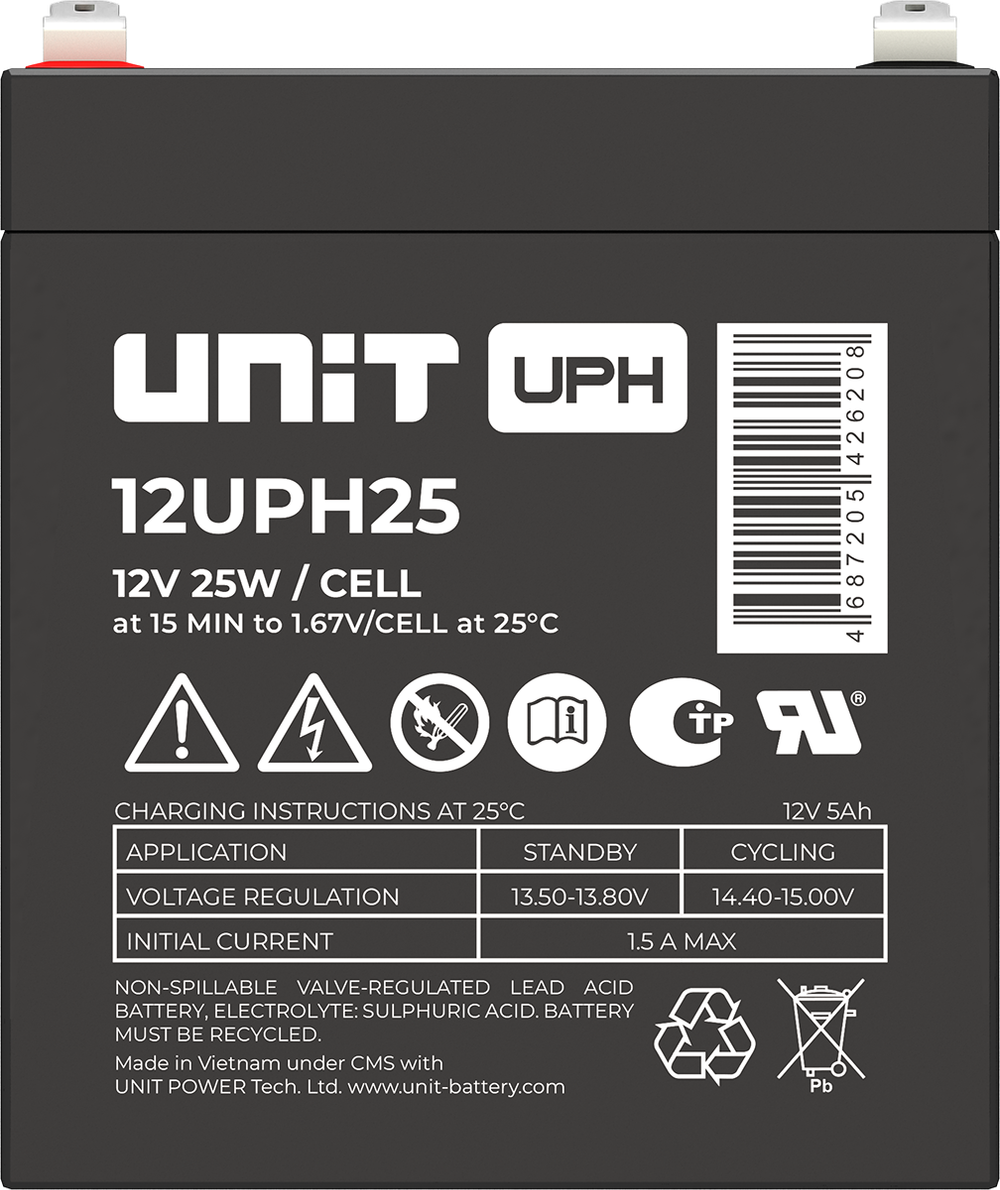 Аккумулятор UNIT 12UPH25