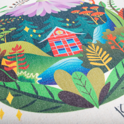 Сумка‑шоппер натуральная светлая