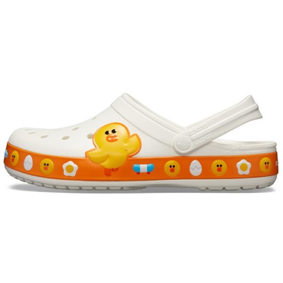 Crocs Classic Clog 'White Yellow'