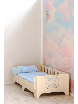 Кровать односпальная софа 140x70