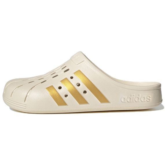 Adidas Adilette Clog 'Wonder White Gold Metallic'