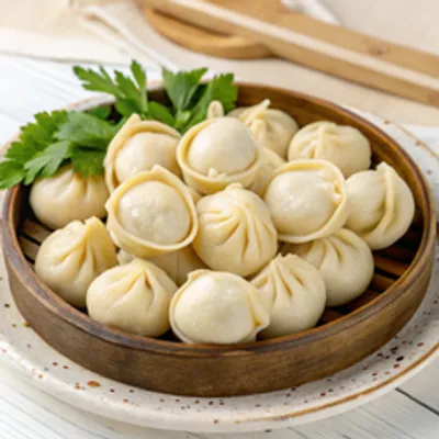 Постные блюда. Рецепт пельменей с рыбой, овощами, грибами