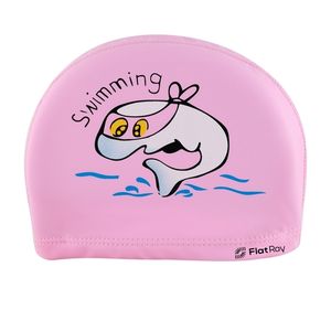 Детская шапочка для плавания Flat Ray Kids Comfort PU Swim Cap