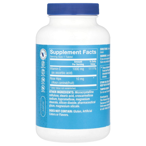 The Vitamin Shoppe, Витамин C с шиповником, 300 таблеток