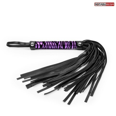 ПЛЁТКА L ручки 150 мм, L хвоста 240 мм, цвет чёрный/фиолетовый