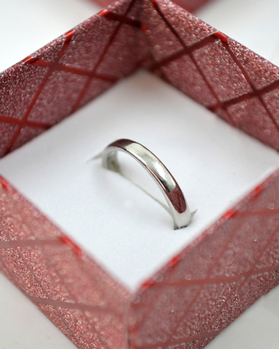 Футляр картонный квадратный, ассорти (6х4шт), серия "Подарочная", 50х50мм (№49)