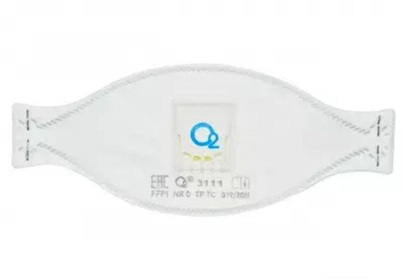 Респиратор О2 3111, FFP1, c клапаном  (аналог 3M 9312)