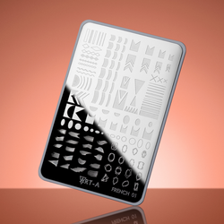 Пластина для стемпинга Art-A MAX French 01