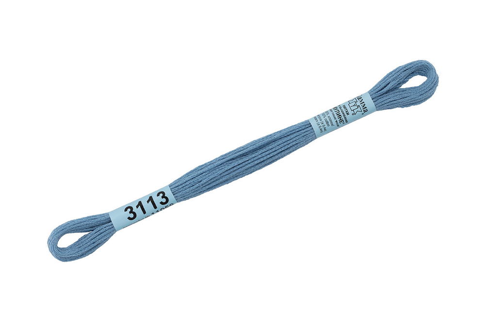 Мулине  "Gamma", 100% хлопок, 8 м, №3113