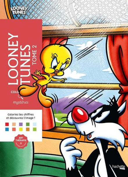 Раскраска по номерам Coloriages mysteres Disney - Looney Tunes, том2, 128стр. - 2017242128