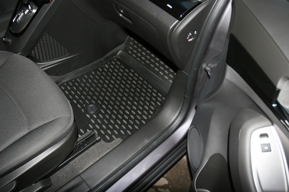 Коврики Standard, в салон CHEVROLET Orlando, 2011-  5 шт. (полиуретан, чёрные) Element.CARCHV00017