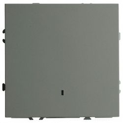 Выключатель одноклавишный с подсветкой без рамки Stekker Эмили 49941