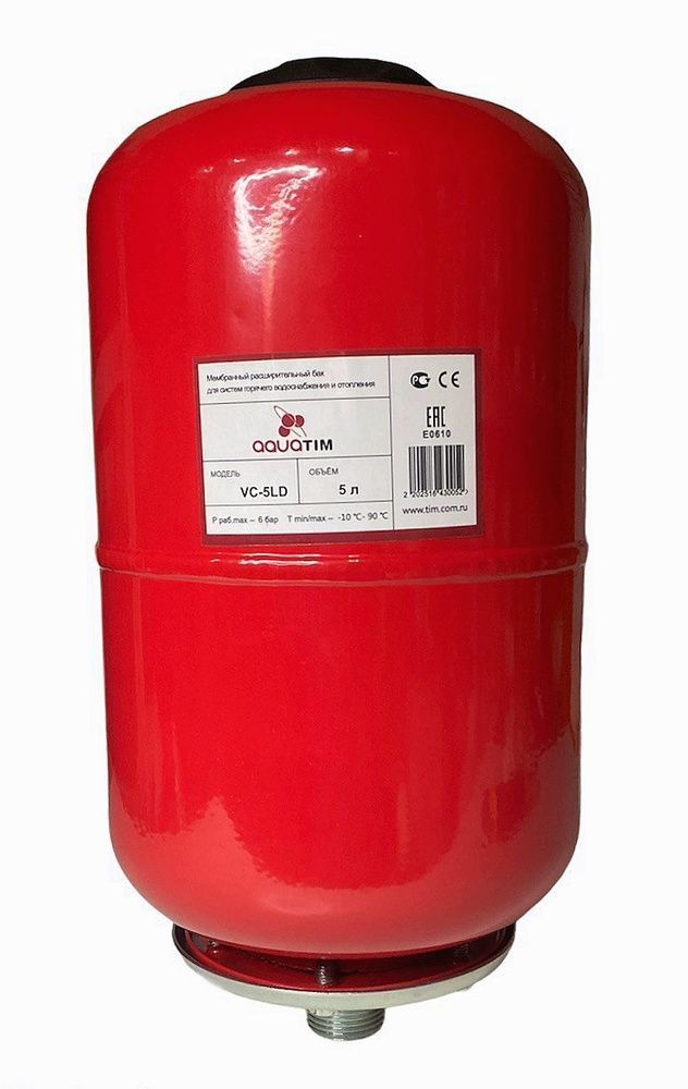 Расширительный бак верт.3/4" 5 л. AQUATIM VC-5LD