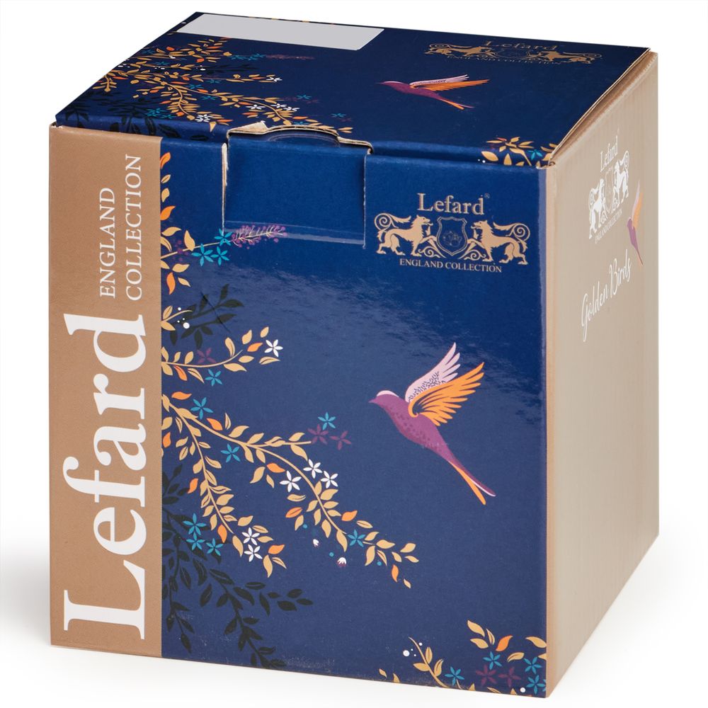 САХАРНИЦА LEFARD "GOLDEN BIRDS" 9,5*10 СМ 350 МЛ (КОР=36ШТ.)