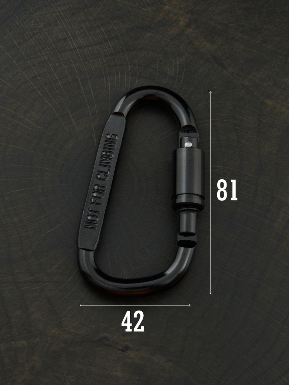 В АССОРТИМЕНТЕ - 3 карабина вспомогательных до 50 кг алюминий 81х42 мм