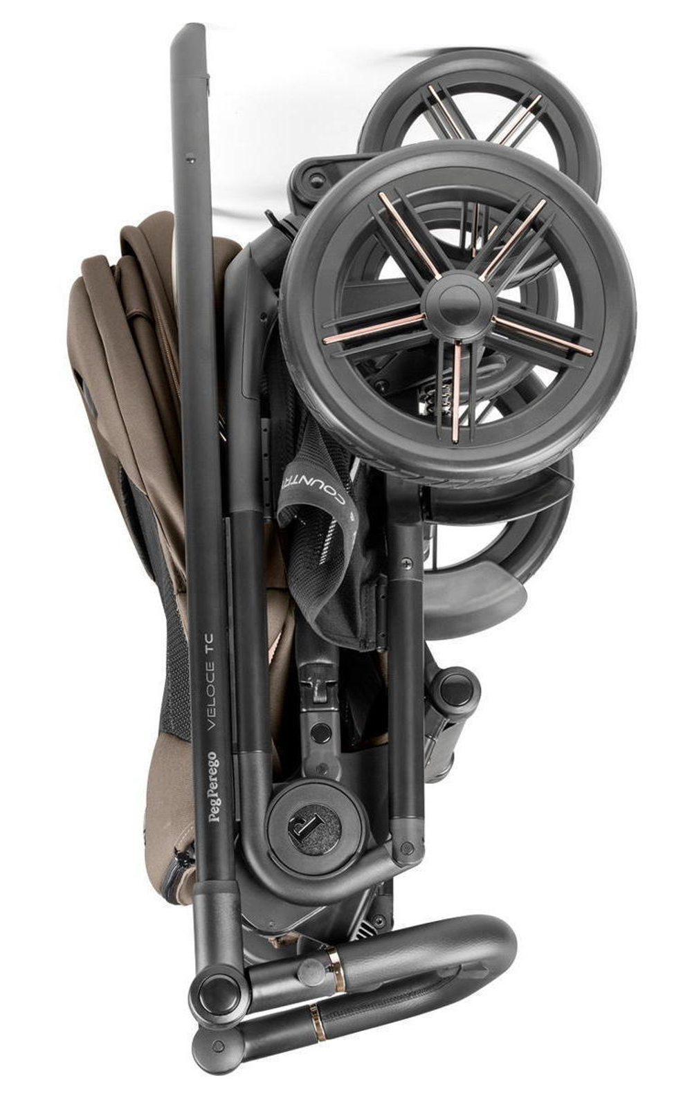 Коляска Peg Perego Veloce TC New Belvedere Lounge 3 в 1 Pine Bark